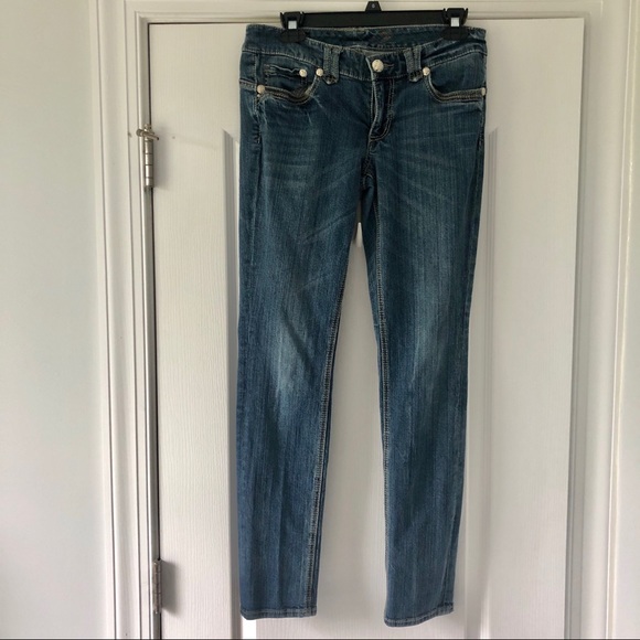 Seven7 Medium Wash Skinny Jean - Picture 2 of 6